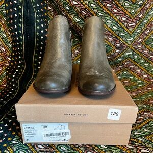 Lucky Brand Basel Booties Ladies Size 10